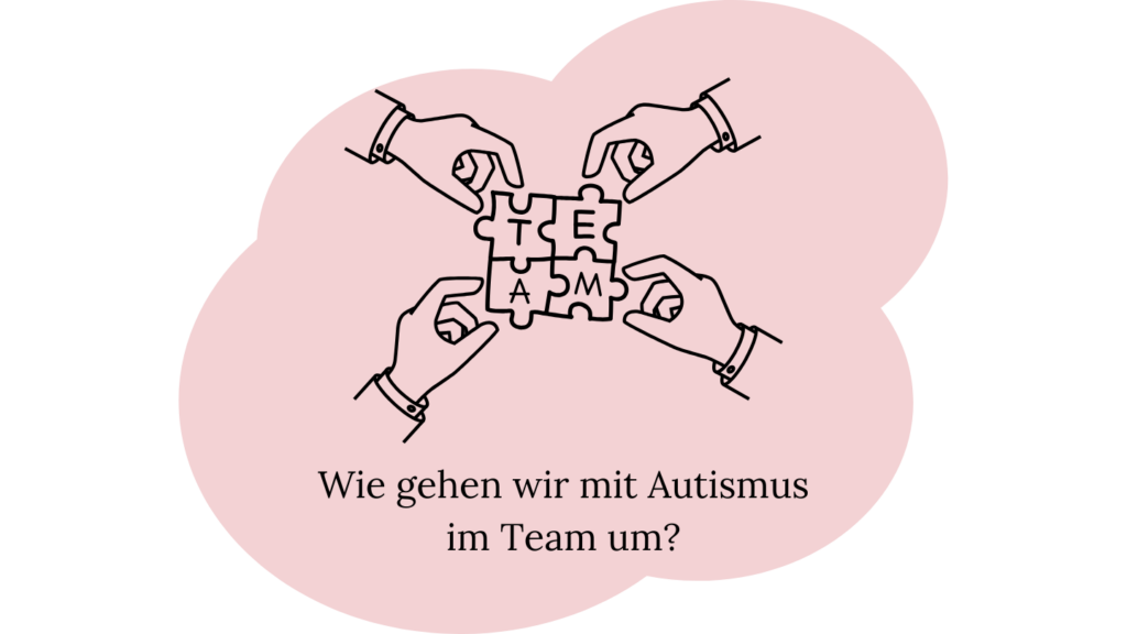 Bild: Ankündigung Veranstaltung «Wie gehen wir mit Autismus im Team um?»